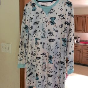Stitch pajamas nightgown